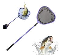 Fishing Landing Net | Telescopic Mesh Net for Sport Fishing | The Light Landing Net - for Kayak, Boat, Pond, Lake, Saltwater, Trout, Perch Trout and Catfish