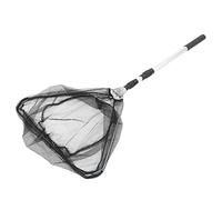 Fishing Landing Net, Telescoping Pole 1.5M Length | Durable aluminum material, Foldable triangular design, Lightweight mesh for catch & release