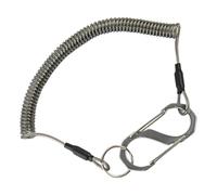 Fishing Lanyard - Retractable Kayak Paddle Cord, Coiled Tool Retention Line | Anti Loss Safety Design Secure Handling, Angling Boating Camping Activity Equipment Connection Solution