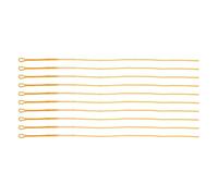 Fishing Leader, Fly Fishing Leader - Versatile Fly Fishing Lines 10 Pieces Sturdy Leaders - Compact Portable for Stream Lake Fishing Men and Women