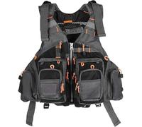 Fishing Life Vest, Outdoor Zip Jacket with Adjustable Belt and Multi Pocket Design for Fishing Accessories