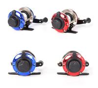 Fishing Line 0.28mm Reel Spooler Winder with Adjustable Clamping Force | Compact 3.5 1 Drum Style, ABS Iron Rubber Build, Blue Finish, for Fishing Wire 50m Capacity