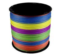 Fishing Line 12 Braided Fishing Line Length 500m/300m/100m Diameter:0.14mm-0.55mm Size 25-120lb PE Braided Line Floating Line(Multicolor,100M-0.18MM-30LB)
