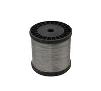 Fishing Line 316 Marine Grade Stainless Steel Flexible Soft Wire Rope Cable Ocean Salty Water Fishing Line 0.3-3mm Diameter(0.8MM 7X7 100Meters)