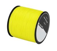 Fishing Line 4 Strands Braided Fishing Line Multifilament 300M 500M 1000M Carp Fishing Braided Wire Fishing Accessories(Yellow,X4 500M 80LB 8.0)