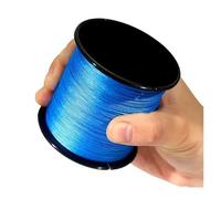Fishing line 4 Strands Braided Fishing Lines Multifilament 100M 300M 500M 1000M Wire Resistant Pe Line(Color 4,500M 0.32mm 40LB)