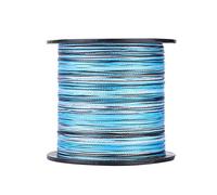 Fishing Line 4 Strands PE Braided Ultra High Strength Saltwater Fishing Wire Smooth Coated Durable Kite Line for Fishing Enthusiasts Blue 300m (6.0)
