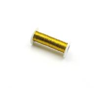 Fishing Line 50 Metres Fishing Rod Building Threading Line Winding Guide Wrapping Thread Braided Wire Polyester Line(Metallic Gold)