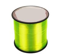 Fishing Line 500m Fishing Line 2.64LB-39LB Coating Treatment Process Carbon Surface Nylon For Freshwater Saltwater for Hanging(Yellow,0.8)