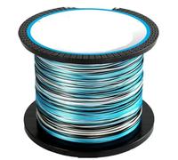 Fishing Line 8 Strands 4 Braided 1000M 3000M Fishing Line Multifilament PE Line For Carp Fishing Saltwater(8X-Blue,500M-3.0-40LB)