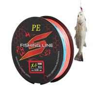 Fishing Line Braid,Waterproof Angling Wire - Multifunctional 4 Strands Fishing Line for Saltwater, Bass, Rock, Trout, Ice, Casting, Shore, Boat