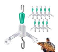 Fishing Line Connector, Double Hook Fishing Lines Bifurcation Space - Subs Lines Double Hook Tackle Fishing - Practical Space Bifurcation Accessories, Sub-Wire Connector