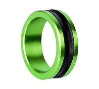 Fishing Line Puller Anti-Slip Alloy Cable Ring Fishing Tools (Green 1pcs)