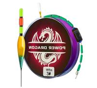 Fishing Line Set with Float | 100m Colour Changing Float High Sensitivity - Pre-tied Bobber Fishing Line for Outdoor Saltwater Kayak Lake River Shore Boat Jetty