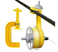 Fishing Line Spooler - Anti Twist Winder, Reel Line Spooling Tool Fishings, Casting and Catfishing Accessory, Ice and Beach Fishing Gear, Boat Lake River Equipment for Men, Fishermen, Anglers