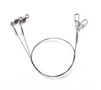Fishing Line Titanium Anti Bite Leader With Swivel