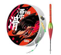 Fishing Line | Wear Resistant Automatic Lightweight - 120 Meter Pre-assembled Complete Fishing Line Float Set, For Outdoor, Kayak, Lake, River, Sea, Boat, Fishermen, Beginners And Men