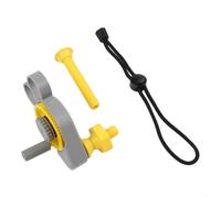 Fishing Line Winder Reel Spooler Tool for Baitcasting & Rotating Reels - 2.5X Gear Ratio Fast Retrieval Nylon Portable Angling Aid Green(Green)