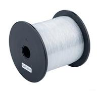 Fishing Lines, 500M Transparent Nylon Strong Pull, Big Game Leader Line Extra Thick High Tensile for Sea Fishing(24#)