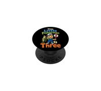 Fishing Little Fisherman Is Three 3rd Birthday Kids Gift PopSockets Adhesive PopGrip