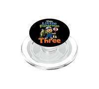 Fishing Little Fisherman Is Three 3rd Birthday Kids Gift PopSockets PopGrip for MagSafe