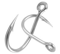 Fishing Live Bait Hooks, 35&50pcs Stainless Steel Fishing Hooks Inline Tuna Surf Fishing Circle Hooks Strong Sharp Saltwater Fishing Hooks 1/0-10/0
