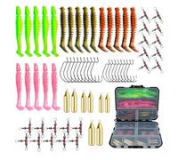 Fishing Lock Set | 68 Lion For | Fishing Equipment With Storage Box | Multifunctional Exteriors, Ideal For Lakes, Rivers, Sea, Camping, And Cute