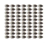 Fishing Lure 2D Holographic Flat Tape Eyes Stickers with Sticky Back Designed for Adding Realistic Visuals to Your Fishing Baits (S)