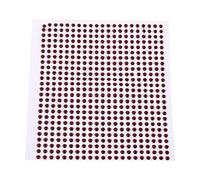 Fishing Lure Adhesive 3D Eyes for DIY Baits Making 500pcs 3/4/5mm Fly Tying Crafts Jig for Fishermen (3mm)