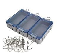 Fishing Lure Box | Shockproof Tackle Storage,Glow in The Dark Organizer Supplies for Pins Electronic Components Jewelry Multifunctional Storage Night Camping Outdoor Activities