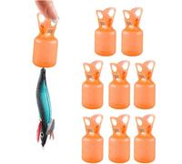 Fishing Lure Cover - Hook Bonnet Covers, Lure Hook Hats, Fishing Squid Hook Cover - Hook Caps, Heavy Duty Hook Covers, 10 Pieces - Fishing Lure Cover