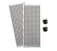 Fishing Lure Eyes - 6mm Pvc Reflective Fake Fishing Eyes | Feature A Unique And Realistic Slanted Eye Design That Makes Your Lure Irresistible To Fish Stickers For River