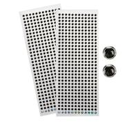 Fishing Lure Eyes - Artificial Bait Eyes | Assorted Fake Fishing Eyes for Freshwater or Saltwater for Reservoir, Various 3D Simulation Laser Fishing Lure Eyes, Artificial Eyes