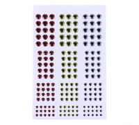 Fishing Lure Eyes Stickers Pack of 183Pcs, Ideal for Crafting and Professional Fishing Applications (C)