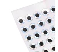 Fishing Lure Eyes Tape, PVC 2D On Eyes for Realistic Appeal, 10x7 5cm Size, Choose from 4mm, 5mm, 6mm, and 8mm Options (8mm)