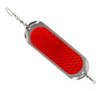 Fishing Lure for Salmon Trolling with Metal Reflective Paper and Diving Plate Creating Vortexes for Realistic Action in Various Water Depths (3#)