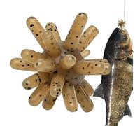 Fishing Lure, Hedgehog Shape, Slow Sink, Floating Glitter, Mini Swimbait | Fishing Equipment, for Catfish, Salmon, Sea, Water, Lake, River, Women, Man,