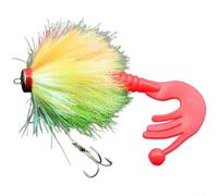 Fishing Lure Multi Jointed Swimbait with Flexible Paddle Tail and Forked Design to Enhance Underwater Curvature for Better Fish Attraction (green)