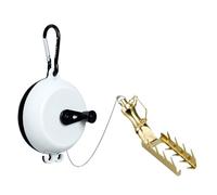 Fishing Lure Retriever, ABS, PP Shell Stainless Steel Bait Saver With 9.84ft PE Rope, Tensile Rescue Device For Tackle Recovery, Outdoor Angling, Lake, River