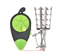 Fishing Lure Retriever, Bait Snag Recovery Tool Stainless Steel Grabber Hook Snagged Lure Rescue for Anglers Fishing Tackle