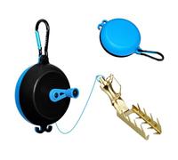 Fishing Lure Retriever, Tackle Rescue Tool, Bait Saver Device, 9.84ft PE Rope, Easy Retrieval System, Ideal for Recovering Stuck Lures, Crucial Fish Gear Easy to Use