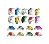 Fishing Lure Set Wobbler Accessories for Pike Perch Trout 12 Pieces | This twelve-piece set imitates real prey fish in detail and increases your chances of catching in the water.