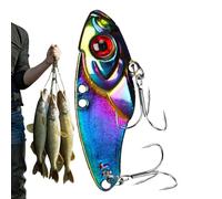 Fishing Lure Small Artificial Equipment Metallic Vibrating VIB Imitation Jig Fish Lure for Saltwater Fishing River Boat Beach Kayak Edge Trout Carp Salmon Catfish