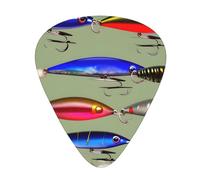 Fishing Lure Style Premium Acoustic Guitar Picks,Electric Guitar Picks For Unparalleled Musical Experience
