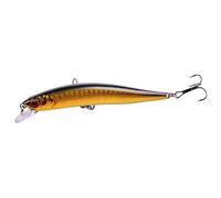 Fishing Lures 1 PCS 10cm 8g Hard Bait Fishing Lures Artificial Baits Swimbait Plastic Crankbait 3D Eyes Lure Tackle(J)