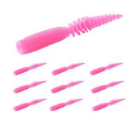 Fishing Lures, 10 Pieces Soft Baits - Artificial Swimming Lures for Fishing | for Trout, Catfish, Marigane, Freshwater Bass on the Shore while Camping at Night