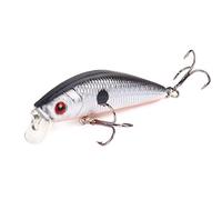 Fishing Lures 1pcs 10 Color Sinking Slowly Fishing Lures 8.5g 7cm Hard Crankbait Plastic Baits Carp Wobbler Artificial Tackle(03)