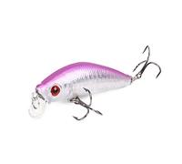 Fishing Lures 1pcs 10 Color Sinking Slowly Fishing Lures 8.5g 7cm Hard Crankbait Plastic Baits Carp Wobbler Artificial Tackle(09)
