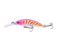 Fishing Lures 1Pcs Slowly Sinking Fishing Lures 70mm 5.7g Minnow Wobbler Artificial Hard Bait Crankbait For Bass Pike Carp Tackle(H)