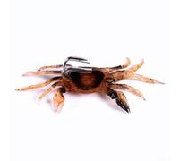 Fishing Lures 810cm Crab Shape with 3D Simulation Double Hooks Artificial Silicone Bait Designed for Attracting Big Fish in Various Waters (4#-10cm 30g)